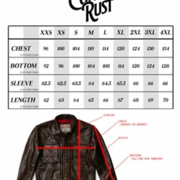 Master Supply Brown Leather Jacket - Excellent Patina